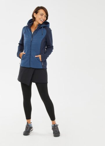 Falda-leggings de montaña y trekking cálidos Mujer Quechua NH500