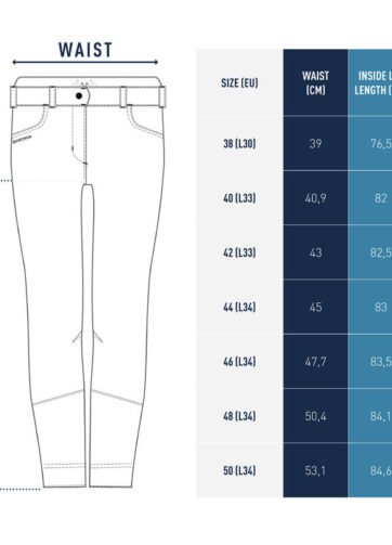 Pantalón de montaña y nieve perlante Hombre Quechua SH500